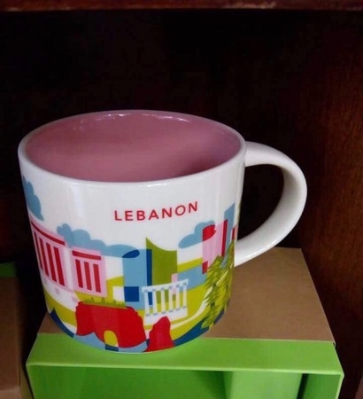 Starbucks City Mug Lebanon YAH