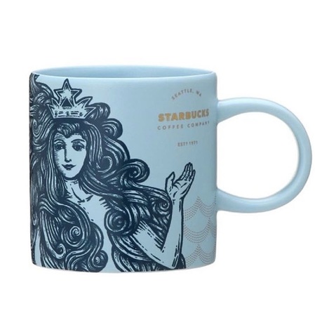 Starbucks City Mug 2018 Anniversary Grey Siren Mug