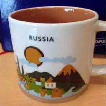 Starbucks City Mug Russia YAH