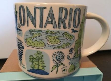 Starbucks City Mug 2018 Been There - Ontario