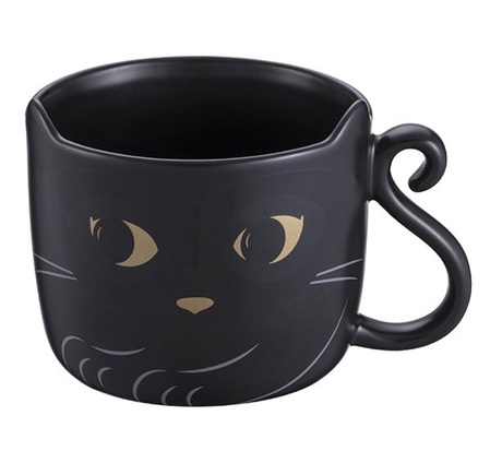 Starbucks City Mug 2018 Halloween Black Cat Mug