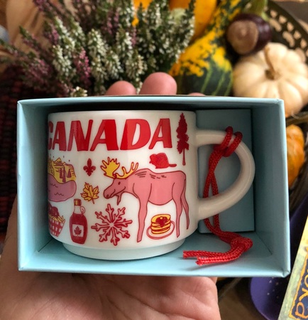 Starbucks City Mug Canada Been There Collection Ornament