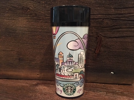 Starbucks City Mug 1998 Waking Up St Louis Tumbler