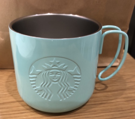 Starbucks City Mug 2018 Stainless Mug Pearl Blue
