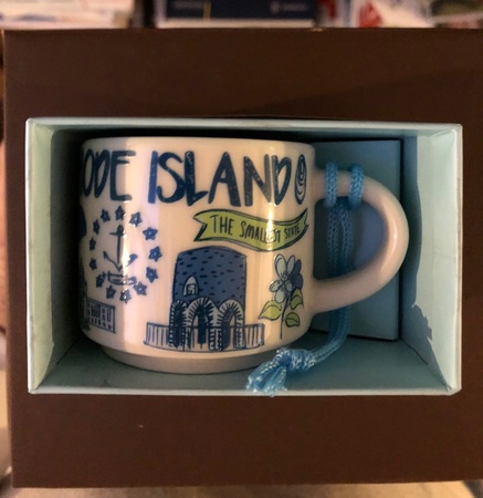 Starbucks City Mug Rhode Island BTC ornament
