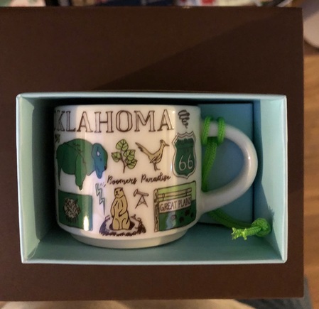 Starbucks City Mug Oklahoma BTC ornament