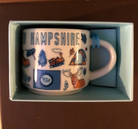 Starbucks City Mug New Hampshire BTC ornament