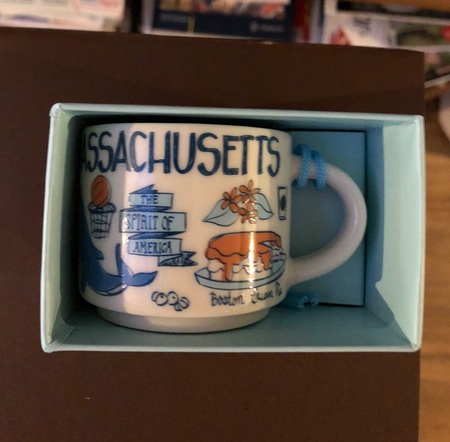 Starbucks City Mug Massachusetts BTC ornament