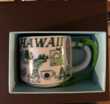 Starbucks City Mug Hawaii BTC ornament