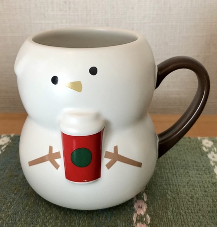 Starbucks City Mug 2018 Holiday Yuki Daruma