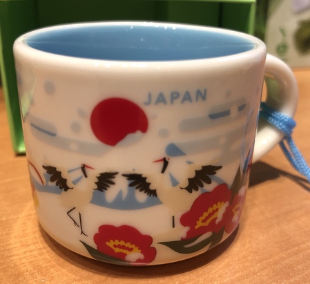 Starbucks City Mug 2018 Japan YAH Winter Version Ornament
