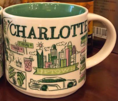 Starbucks City Mug Charlotte Been There
