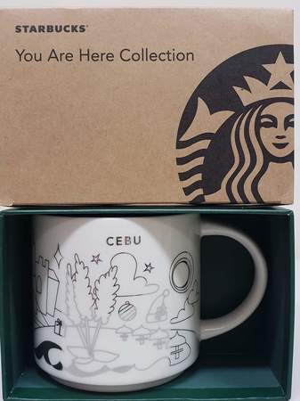 Starbucks City Mug Cebu 2018 Silver Christmas Edition YAH