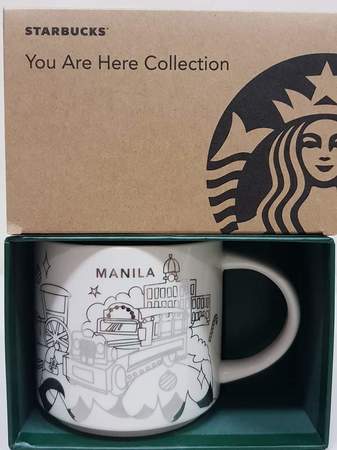 Starbucks City Mug Manila 2018 Silver Christmas Edition YAH