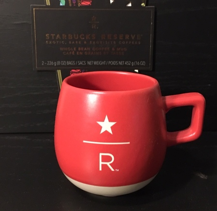 Starbucks City Mug 2018 Red 8 Oz. Reserve Abbey Mug