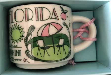 Starbucks City Mug Florida BTC ornament