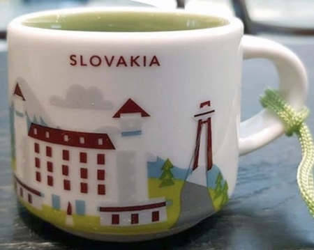 Starbucks City Mug Slovakia Ornament mug 2019