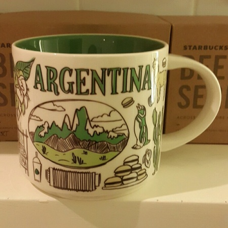 Starbucks City Mug 2018 Argentina Been There 14 oz