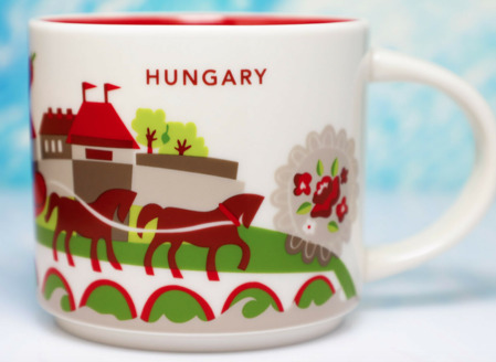 Starbucks City Mug Hungary YAH