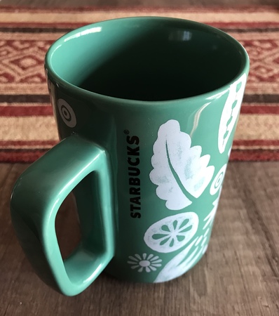 Starbucks City Mug 2019 Starbucks Green Leaves mug 12 oz