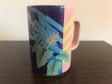 Starbucks City Mug Flowers in Art Deco mug 12 fl oz
