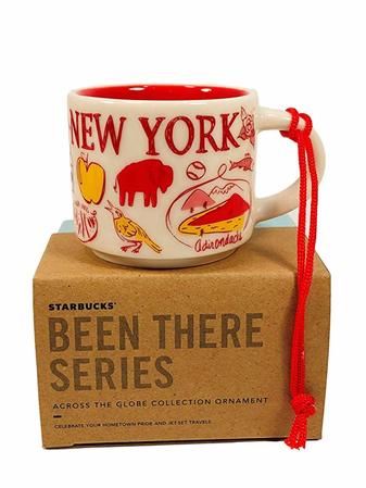 Starbucks City Mug New York Been There Series Ornament 2 oz.