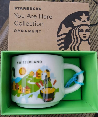 Starbucks City Mug Switzerland YAH Ornament 2 oz.