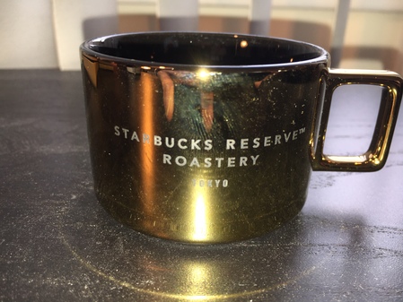 Starbucks City Mug 2019 89 ml.Gold Tokyo Roastery Demitasse Mug