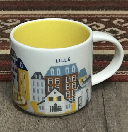 Starbucks City Mug 2019 Lille You Are Here 14 oz
