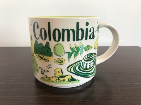 Starbucks City Mug Colombia Been There Series