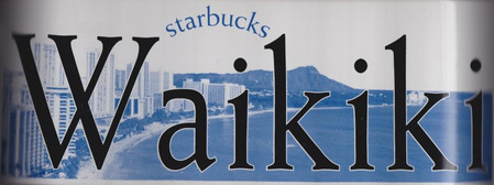 Starbucks City Mug Waikiki