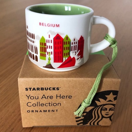 Starbucks City Mug Belgium YAH Ornament mug