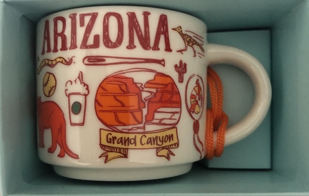 Starbucks City Mug Arizona BTC ornament Ver.2