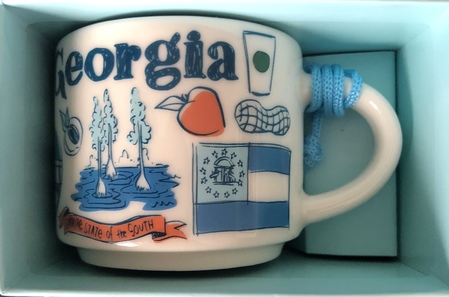 Starbucks City Mug Georgia BTC ornament