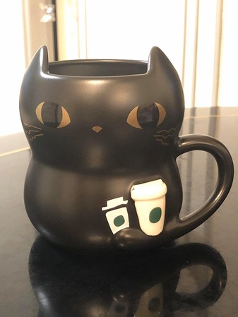 Starbucks City Mug 2019 Japan Halloween Cat Mug