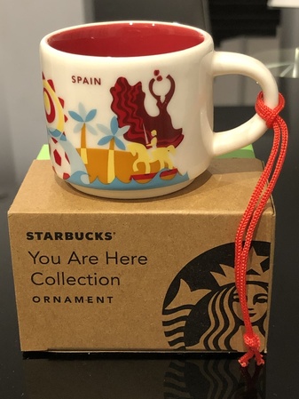Starbucks City Mug Spain YAH Ornament mug