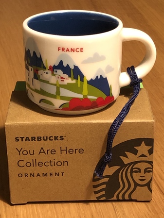Starbucks City Mug France YAH Ornament mug