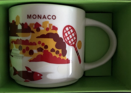 Starbucks City Mug Monaco Yah