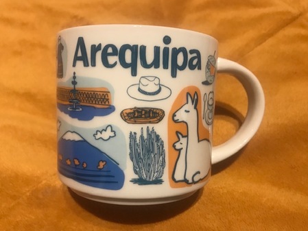 Starbucks City Mug 2019 Arequipa Been There Series