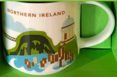 Starbucks City Mug Northern Ireland YAH