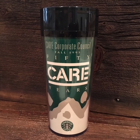 Starbucks City Mug 1995 Fifty Years of CARE Corporate Council