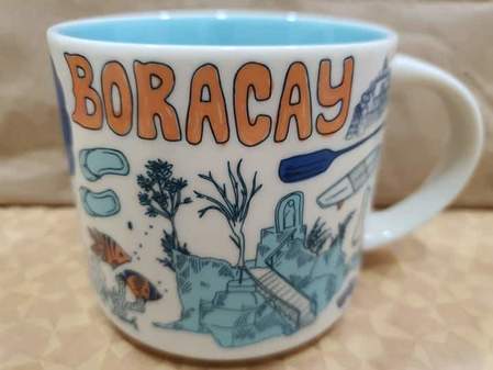 Starbucks City Mug 2019 Boracay Been There mug 14oz
