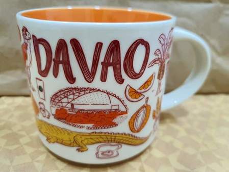 Starbucks City Mug 2019 Davao Been There mug 14oz