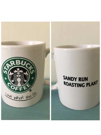 Starbucks City Mug Sandy Run Roasting Plant mug