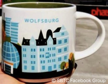 Starbucks City Mug Wolfsburg You Are Here 14 oz