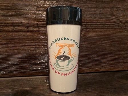 Starbucks City Mug 1994 Waking Up Philadelphia Tumbler