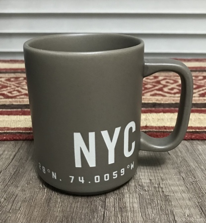 Starbucks City Mug 2018 NYC Reserve Global Posicion Mug 12 oz
