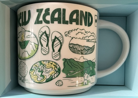 Starbucks City Mug 2020 New Zealand Been There Series
