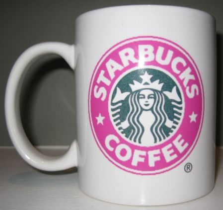 Starbucks City Mug Breast Cancer Awareness Mug