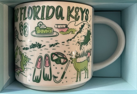 Starbucks City Mug 2020 The Florida Keys Been There Series